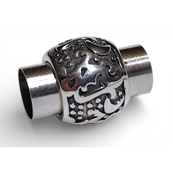 Magnetyczne zapięcie 8mm. Stal nierdzewna. Do rzemieni.