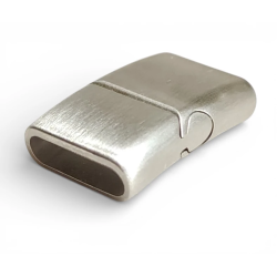 Magnetyczne zapięcie do rzemieni 12x3mm. Stal nierdzewna. IZ104