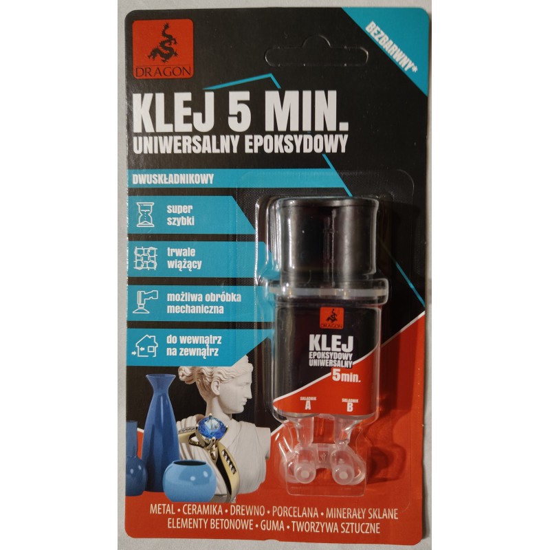 Klej epoksydowy do biżuterii i rzemieni. Jubilerski.