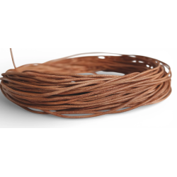 HURT 25m Rzemień 1,5 mm okrągły skórzany nielakierowany TAN NATURALNY