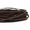 Rzemień ciemny VINTAGE antyczny 3mm okrągły 100cm