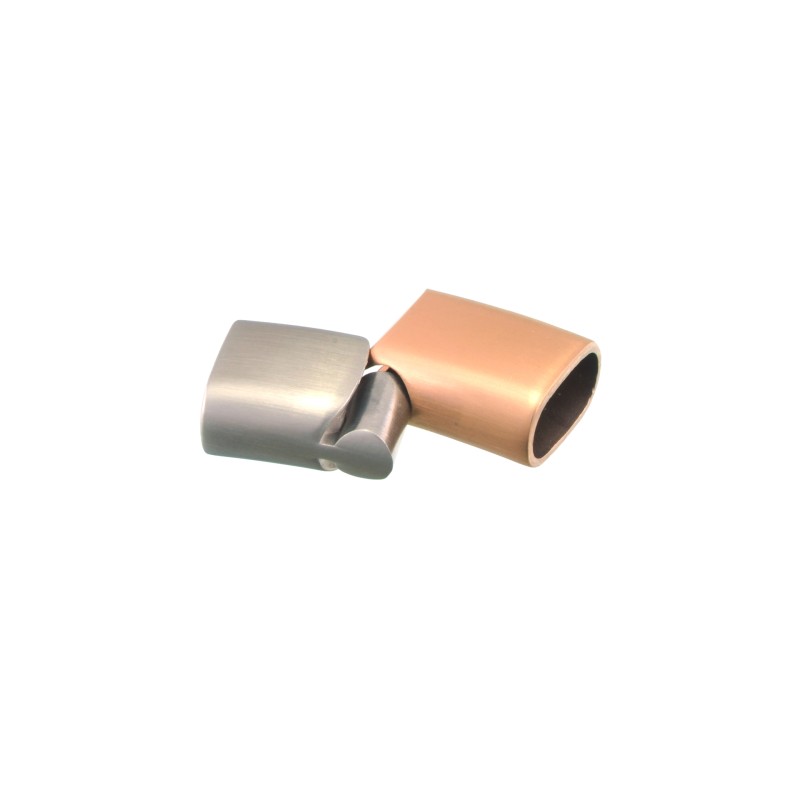 Magnetyczne zapięcie 12x6mm. Stal nierdzewna. Do rzemieni.