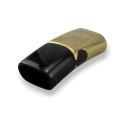 Magnetyczne zapięcie 12x6mm. Stal nierdzewna. Do rzemieni. Kolor ZŁOTO I CZARNE....