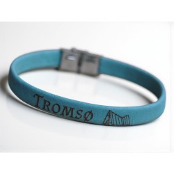 50 szt. bransoletek korkowych  z grawerem laserowym. Zapięcie w kolorze srebrnym. B06